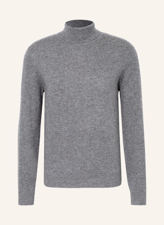 STROKESMAN'S Turtleneck sweater in cashmere GRAY