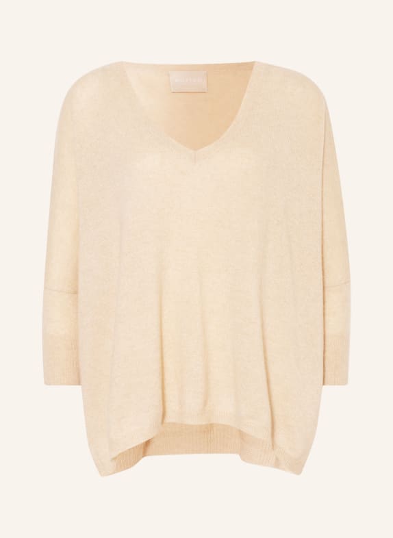 KUJTEN Cashmere-Pullover MINIE CAMEL