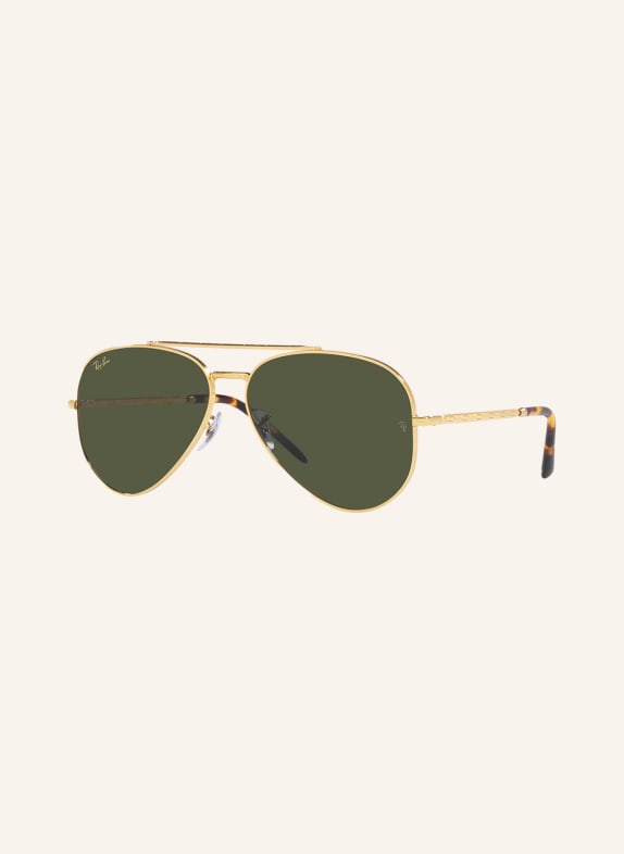 Ray-Ban Sunglasses RB3625 919631- GOLD/ GREEN