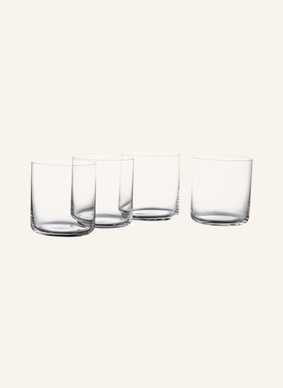 NUDE Set of 4 whisky glasses FINESSE - clear