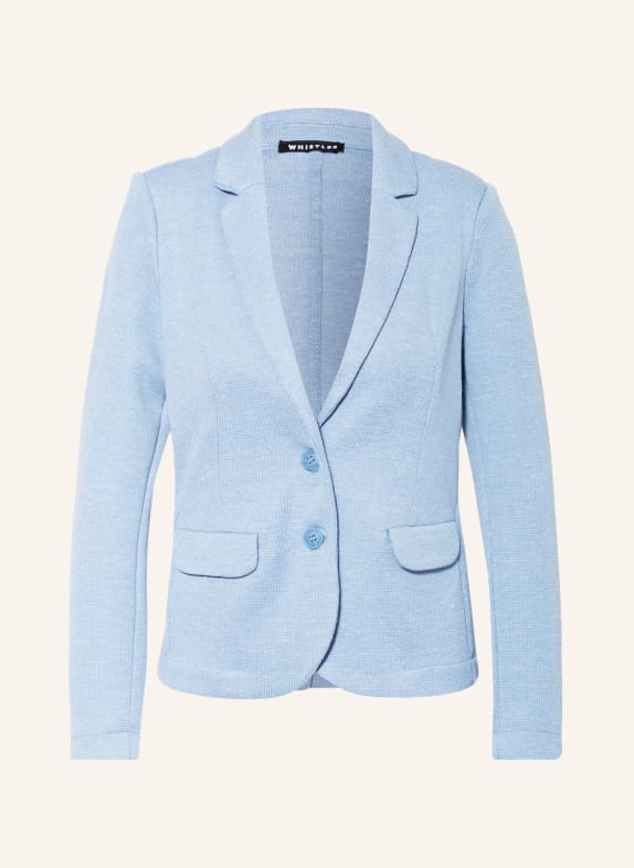 WHISTLES Knit blazer LIGHT BLUE