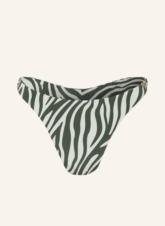 SAM FRIDAY Brazilian bikini bottoms SANTOS MINT/ DARK GREEN