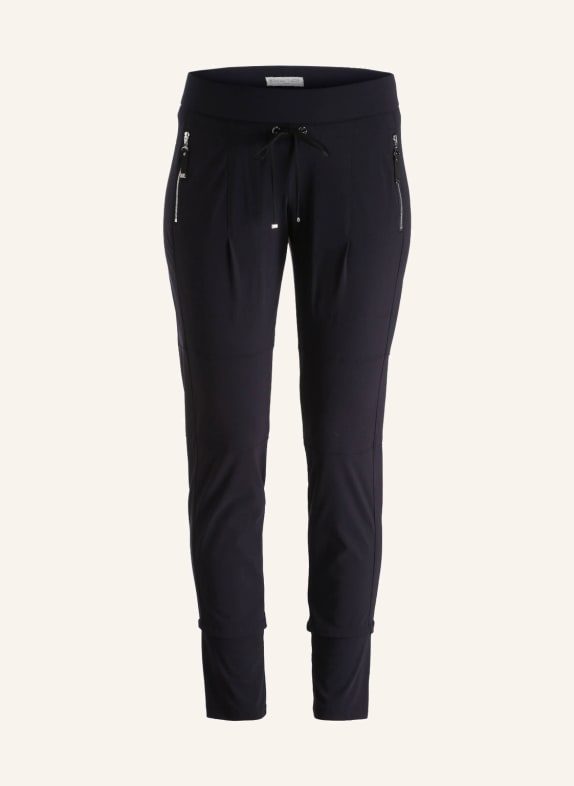 RAFFAELLO ROSSI Pants CANDY in jogger style NAVY