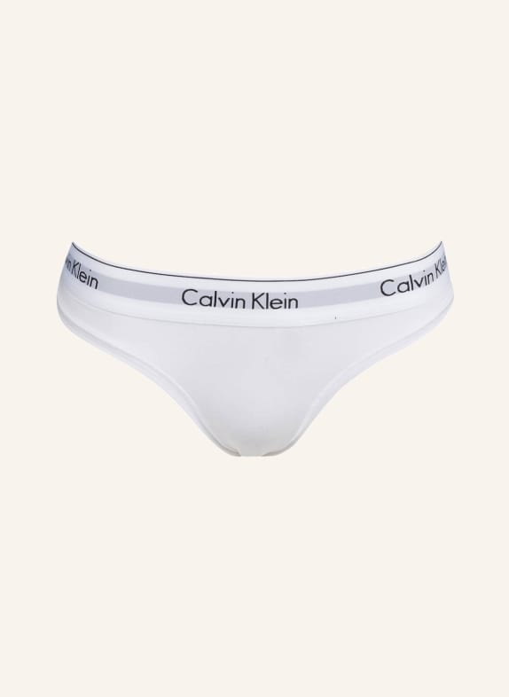 Calvin Klein String MODERN COTTON WEISS