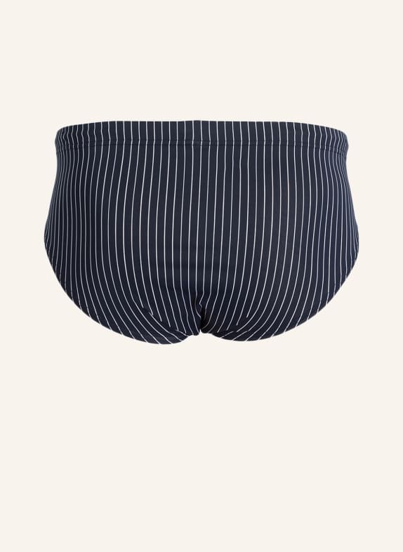 Culotte Homme Coton Tencel Network Marine Blue - Coupe Haute, élastique Gainé, Sans Coutures Latérales