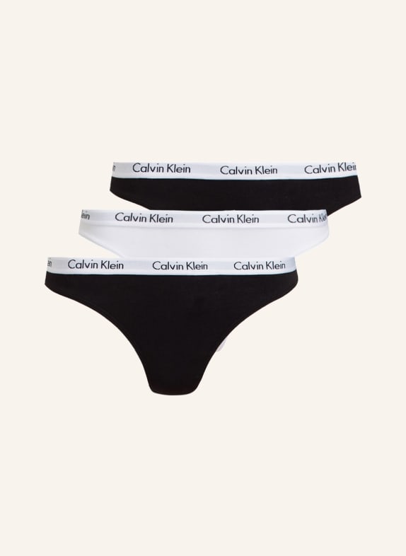 Calvin Klein Stringi CAROUSEL, 3 szt.