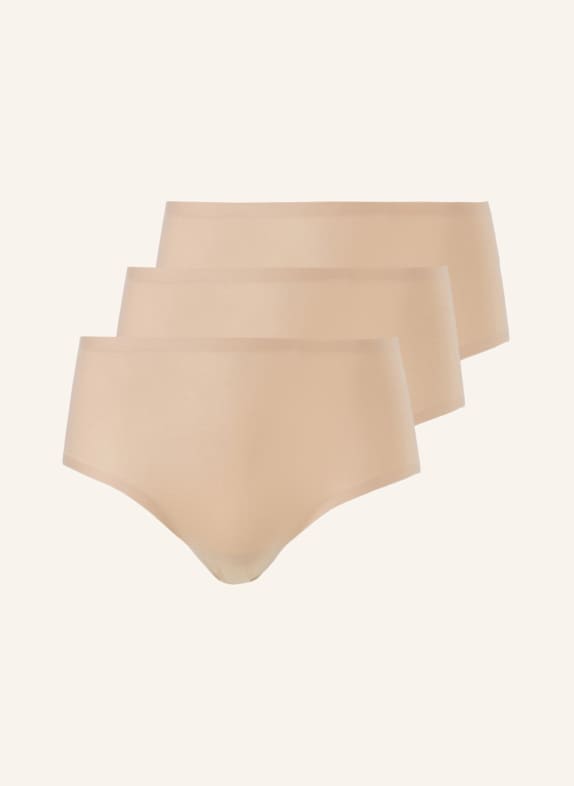 CHANTELLE 3er-Pack Panties SOFTSTRETCH NUDE
