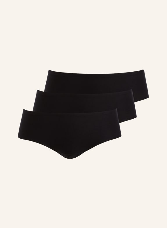 CHANTELLE 3-pack panties SOFTSTRETCH BLACK