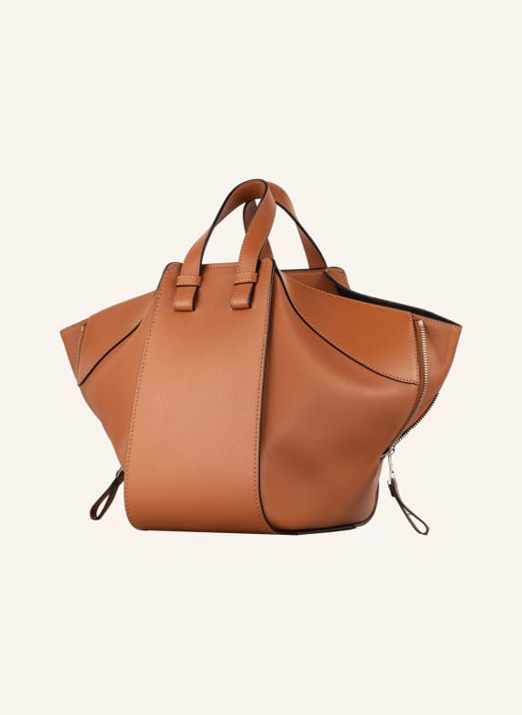 LOEWE Handtas HAMMOCK SMALL COGNAC