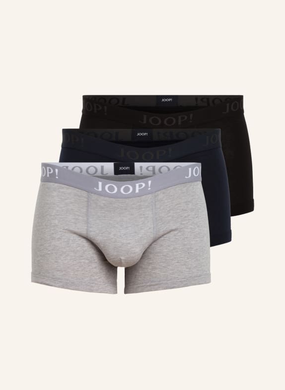 JOOP! 3-pack boxer shorts GRAY/ DARK BLUE/ BLACK