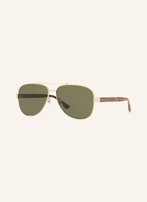 GUCCI Sunglasses GC001244 2390J1 - GOLD/GREEN