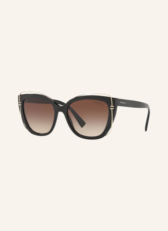 TIFFANY & Co. Sonnenbrille TF4148 80013B - SCHWARZ/ BRAUN VERLAUF