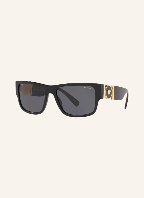 VERSACE Sonnenbrille VE4369 GB1/81 - SCHWARZ/ GRAU POLARISIERT