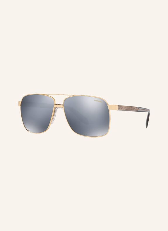 VERSACE Sonnenbrille VE2174 GOLD/ GRAU/ DUNKELGRAU POLARISIERT