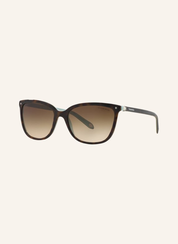 TIFFANY & Co. Sunglasses TF4105 with decorative gem trim 81343B - HAVANA/ BROWN GRADIENT