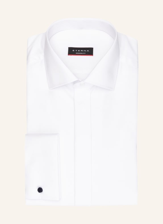 ETERNA Shirt modern fit with French cuffs WHITE