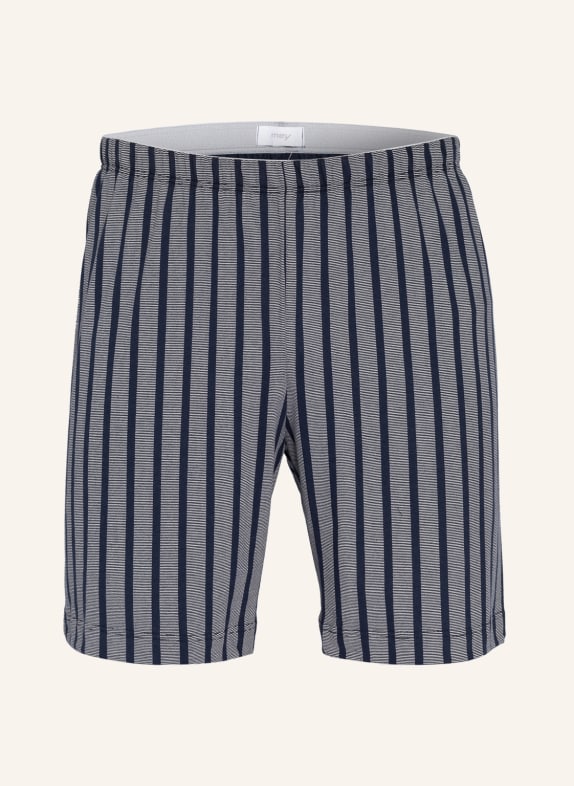mey Pajama shorts series CLUB COLL. DARK BLUE/ WHITE STRIPED