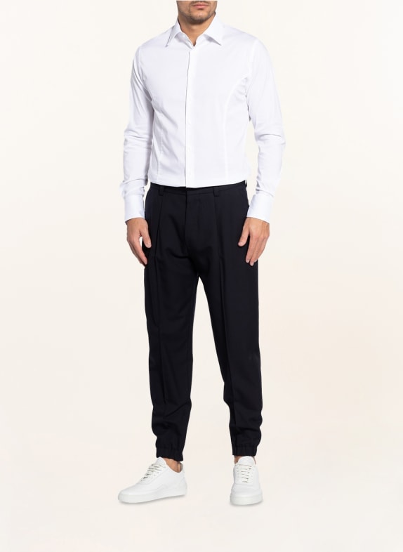 Q1 Manufaktur Overhemd WALTER Slim Fit WIT