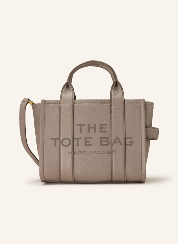 MARC JACOBS Shopper THE SMALL TOTE BAG LEATHER TAUPE