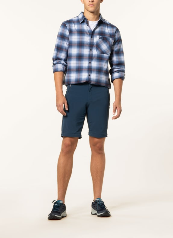 VAUDE Afritsbroek FARLEY II DONKERBLAUW