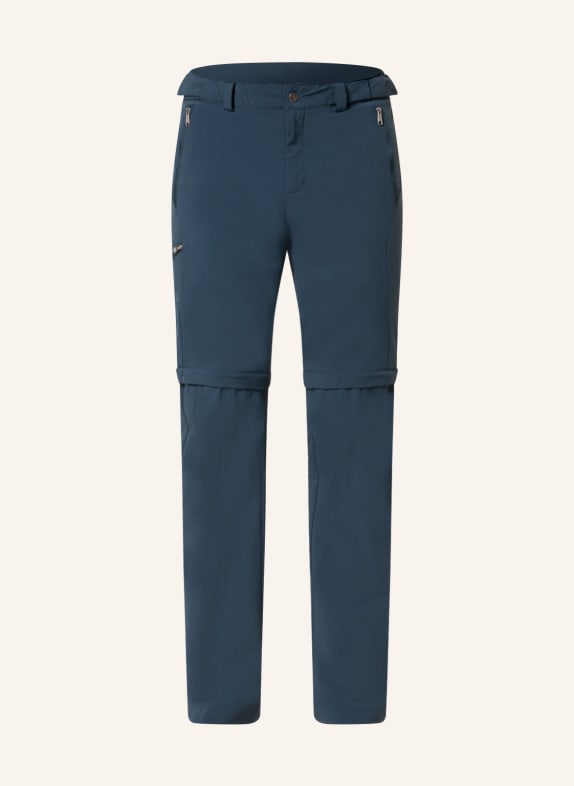 VAUDE Zip-off trousers FARLEY III DARK BLUE