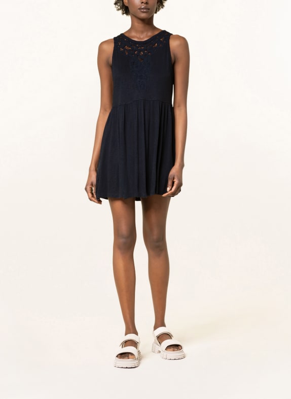 Superdry Jersey dress with lace