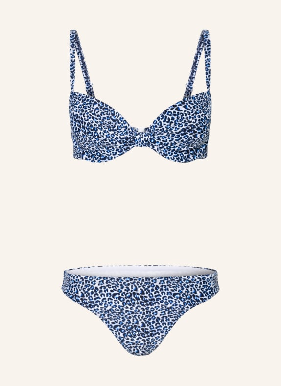 Hot Stuff Underwired bikini WHITE/ BLUE/ DARK BLUE