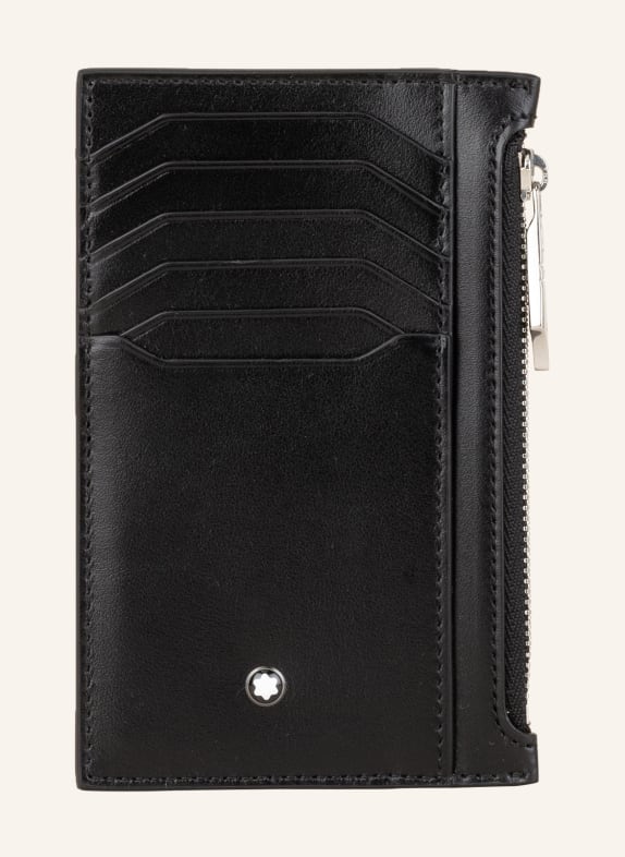 MONTBLANC Card case MEISTERSTÜCK 4810 with coin compartment BLACK