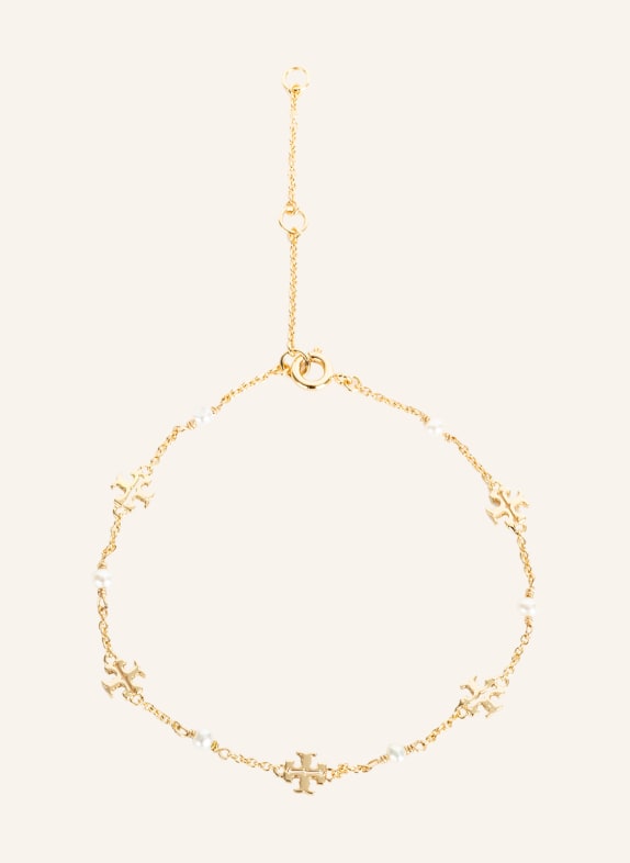 TORY BURCH Bracelet KIRA PEARL GOLD/ WHITE