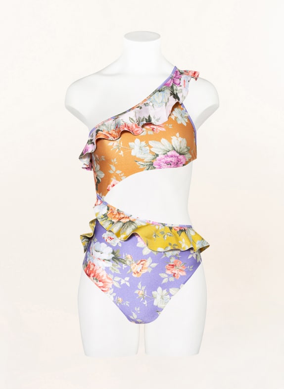 ZIMMERMANN One-shoulder swimsuit PATTIE