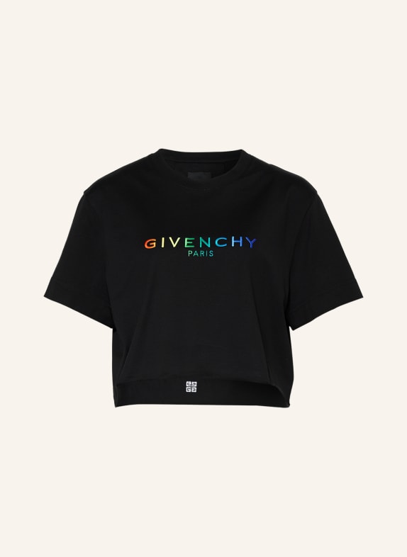GIVENCHY Cropped-Shirt SCHWARZ