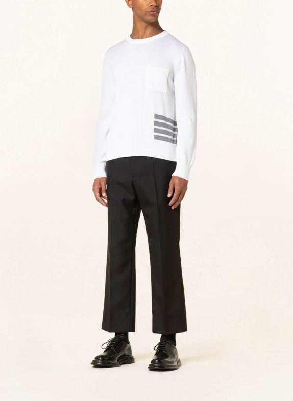 THOM BROWNE. Pullover aus Merinowolle