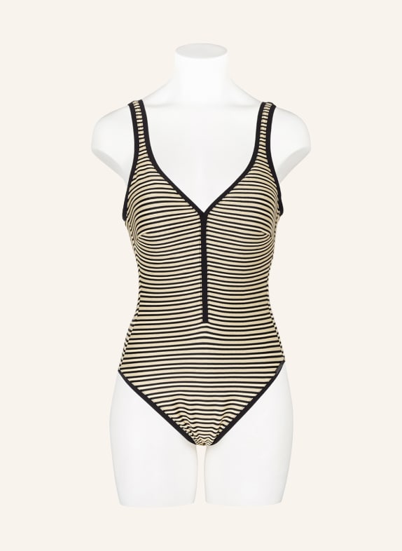 MARYAN MEHLHORN Badeanzug PIRATES SCHWARZ / CREME / ECRU