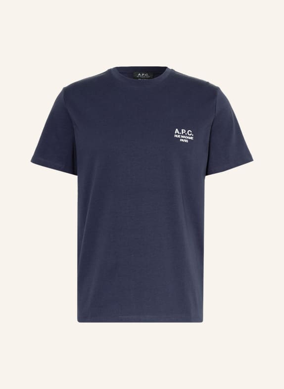 A.P.C. T-shirt RAYMOND GRANATOWY
