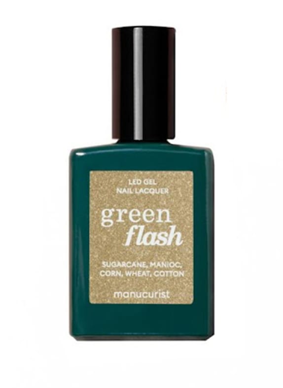 manucurist GREEN FLASH - LED NAIL LACQUER GOLD
