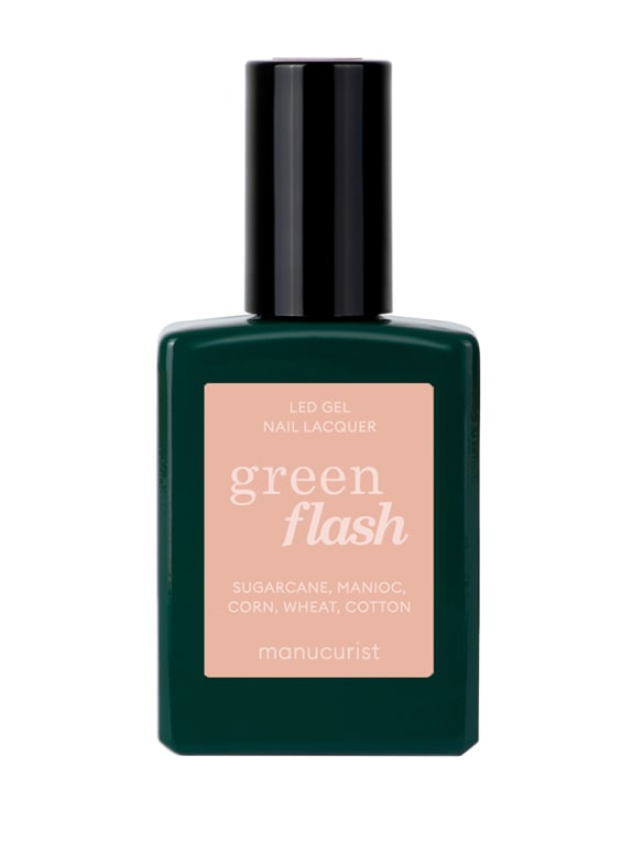 manucurist GREEN FLASH - LED NAIL LACQUER SHELL BEIGE