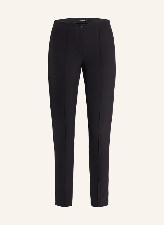 CAMBIO Business trousers ROS BLACK