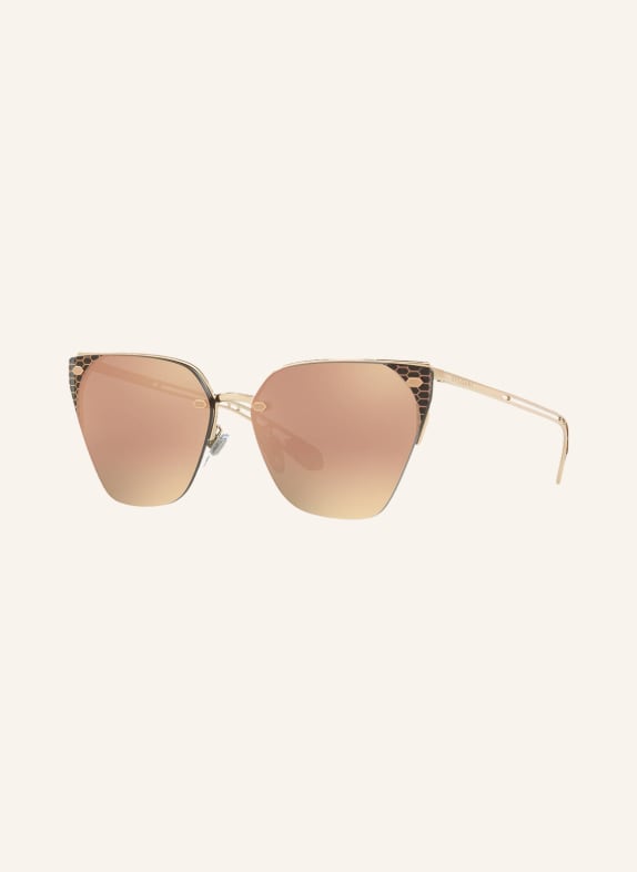 BVLGARI Sunglasses BV6116 20144Z - ROSE GOLD/ ROSE MIRRORED