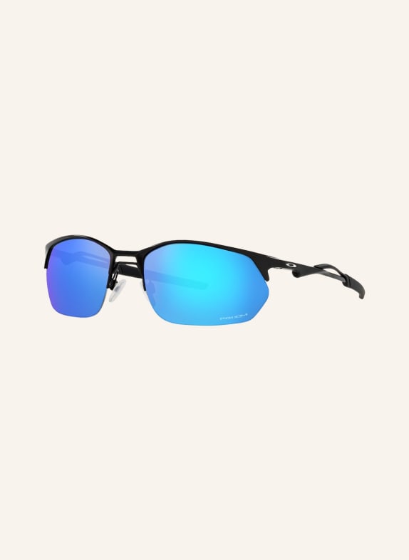 OAKLEY Sunglasses OO4145 414504 - MATTE BLACK/BLUE POLARIZED