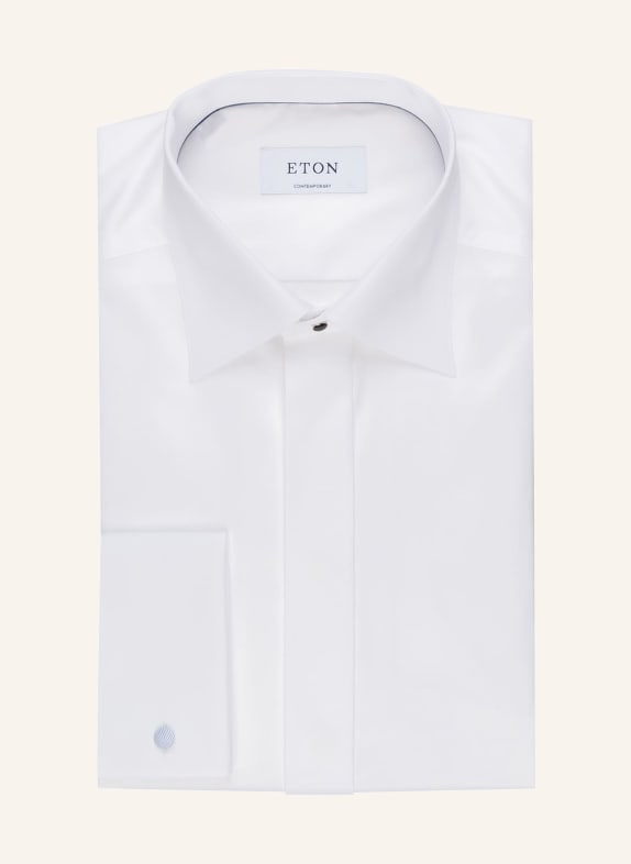 ETON Hemd Contemporary Fit mit Umschlagmanschette WEISS