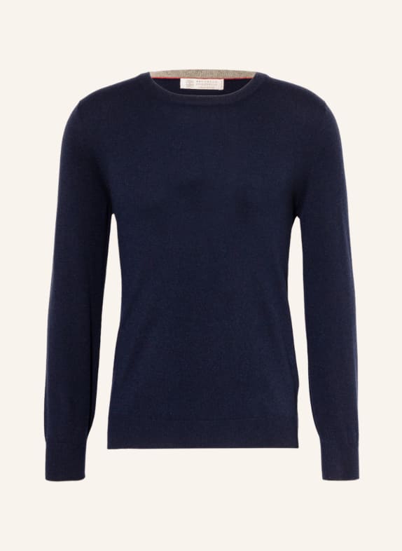 BRUNELLO CUCINELLI Cashmere sweater DARK BLUE