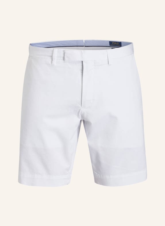 POLO RALPH LAUREN Szorty chinosy HUDSON slim fit BIAŁY