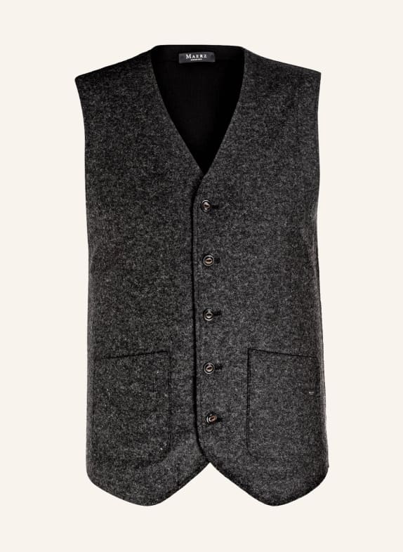 MAERZ MUENCHEN Suit vest DARK GRAY/ BLACK