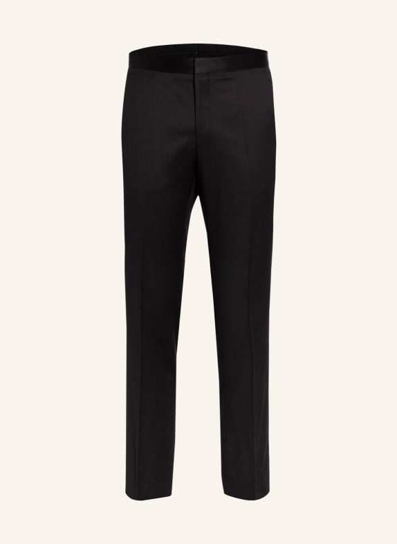BOSS Tuxedo trousers GILAN slim fit 001 BLACK