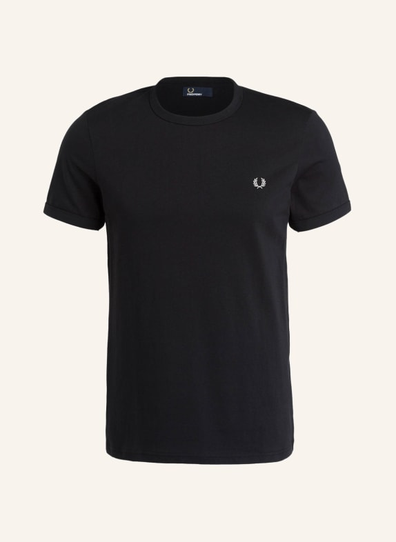 FRED PERRY T-Shirt SCHWARZ