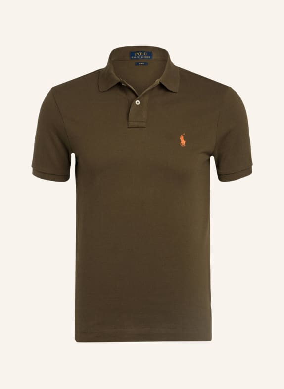 POLO RALPH LAUREN Piqué-Poloshirt Slim Fit KHAKI