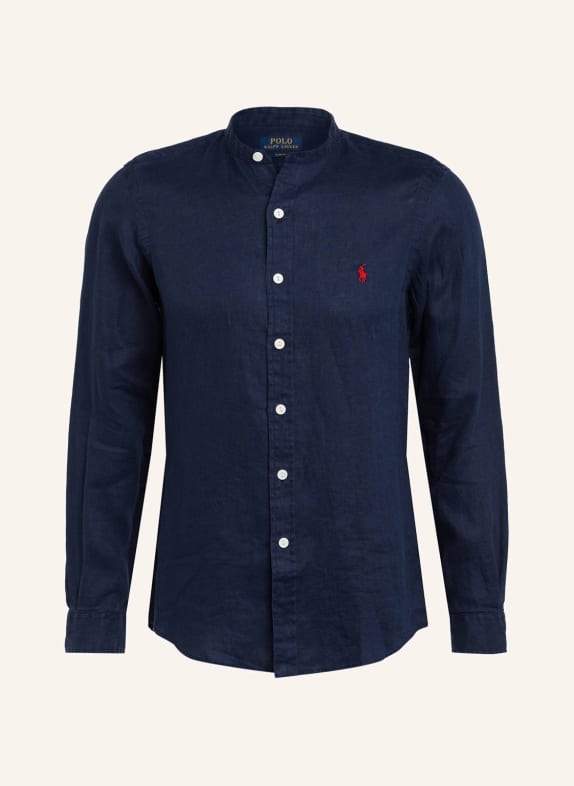 POLO RALPH LAUREN Koszula z lnu slim fit ze stójką