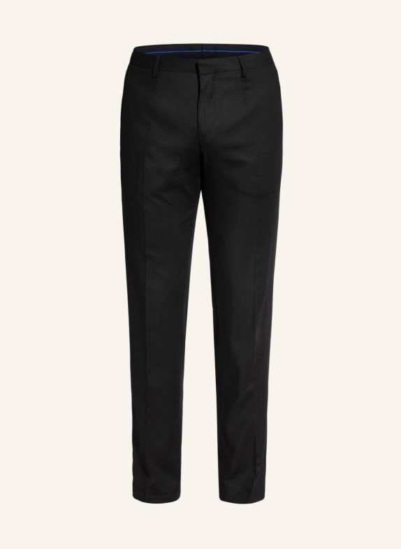 PAUL Suit trousers slim fit 900 BLACK
