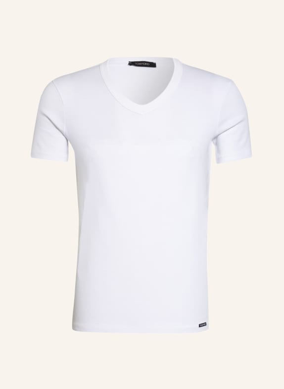 TOM FORD V-Shirt 100 WHITE