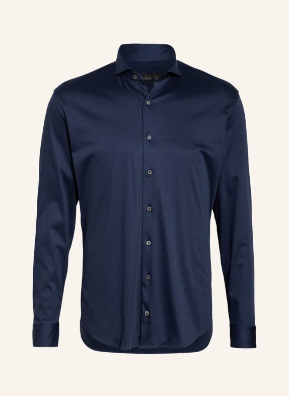 van Laack Jersey shirt PER Tailor Fit BLUE
